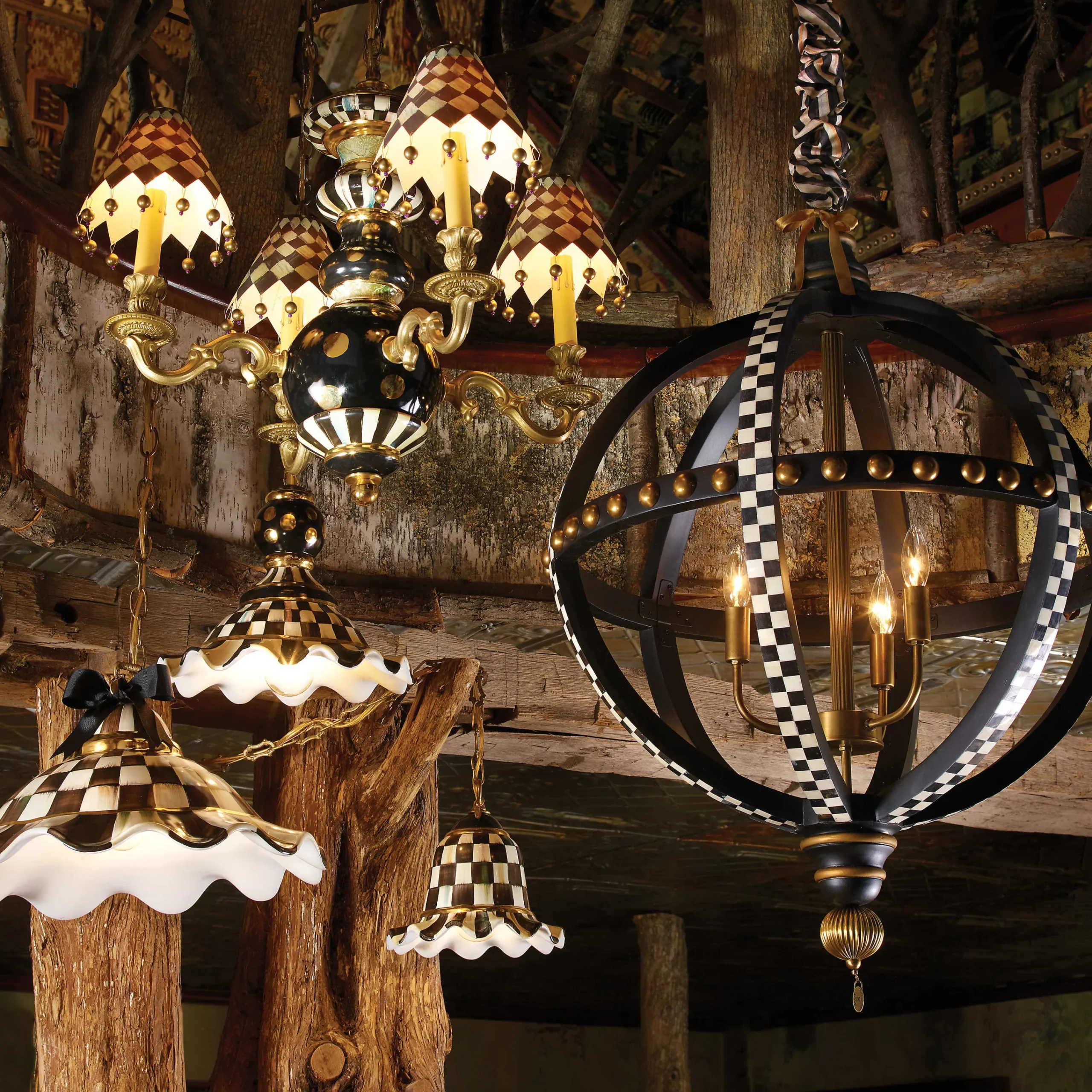 Globe Chandelier|MacKenzie-Childs Sale