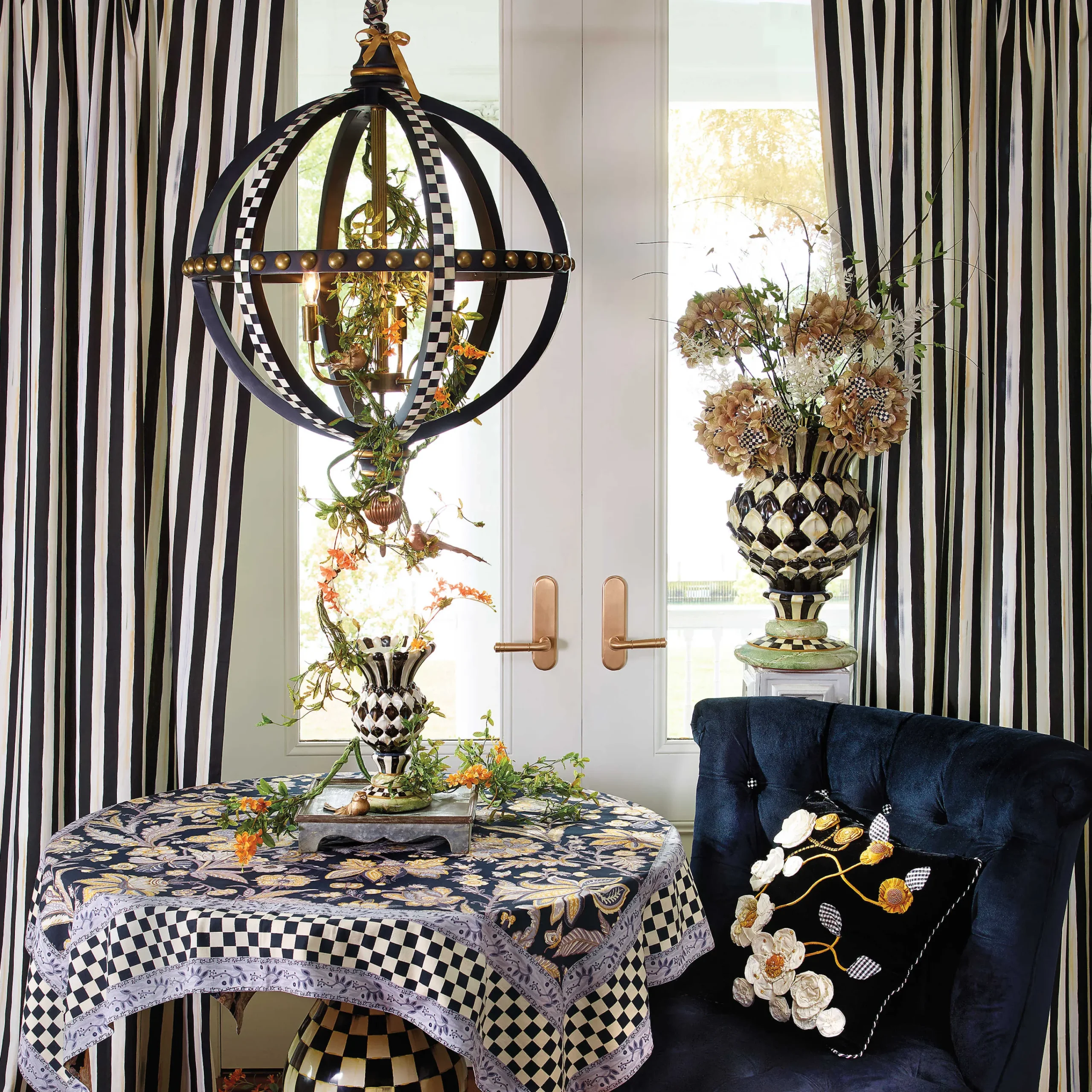 Globe Chandelier|MacKenzie-Childs Sale