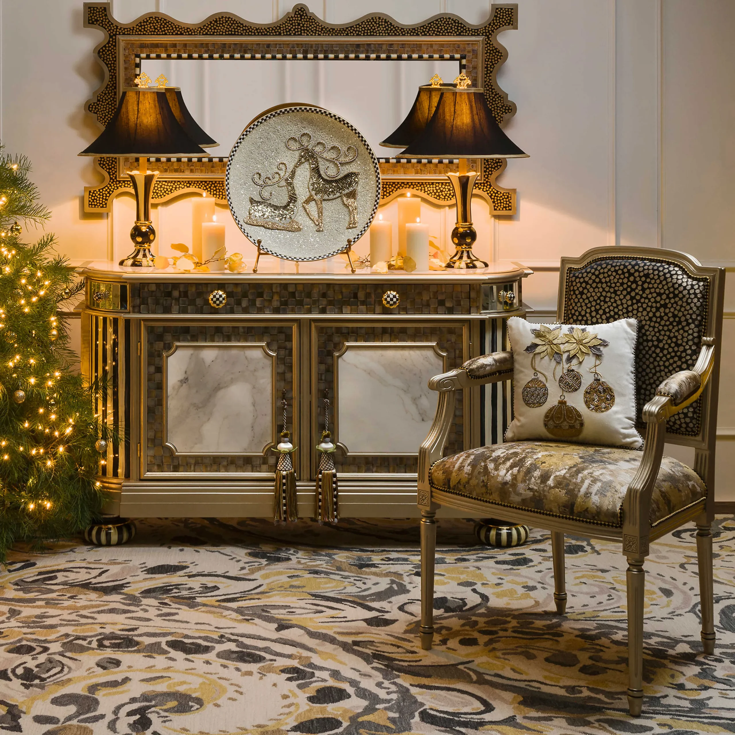 Golden Hour Armchair|MacKenzie-Childs Best
