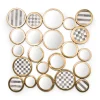 Golden Rings Wall Mirror|MacKenzie-Childs New
