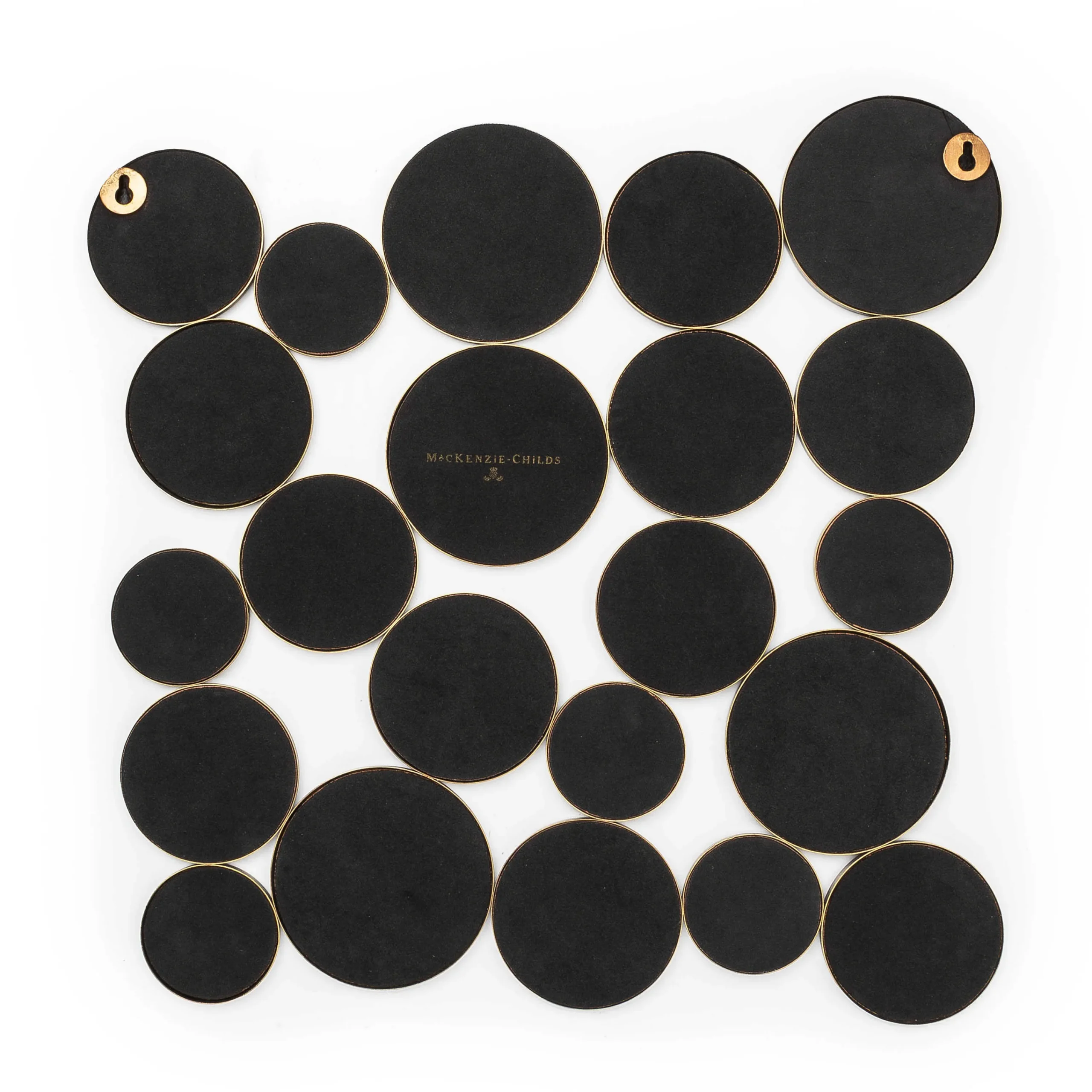 Golden Rings Wall Mirror|MacKenzie-Childs New
