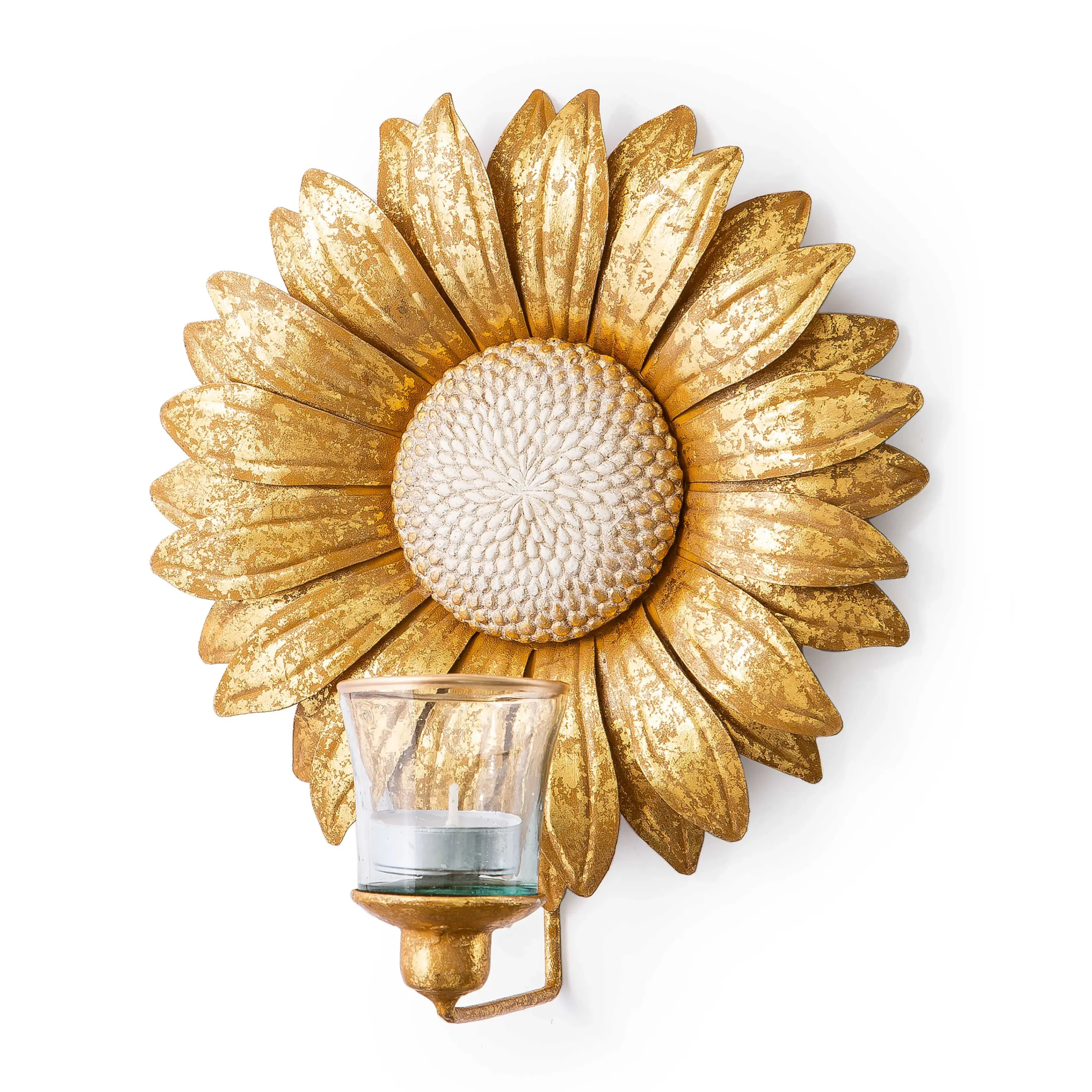 Golden Sunburst Candle Sconce|MacKenzie-Childs New