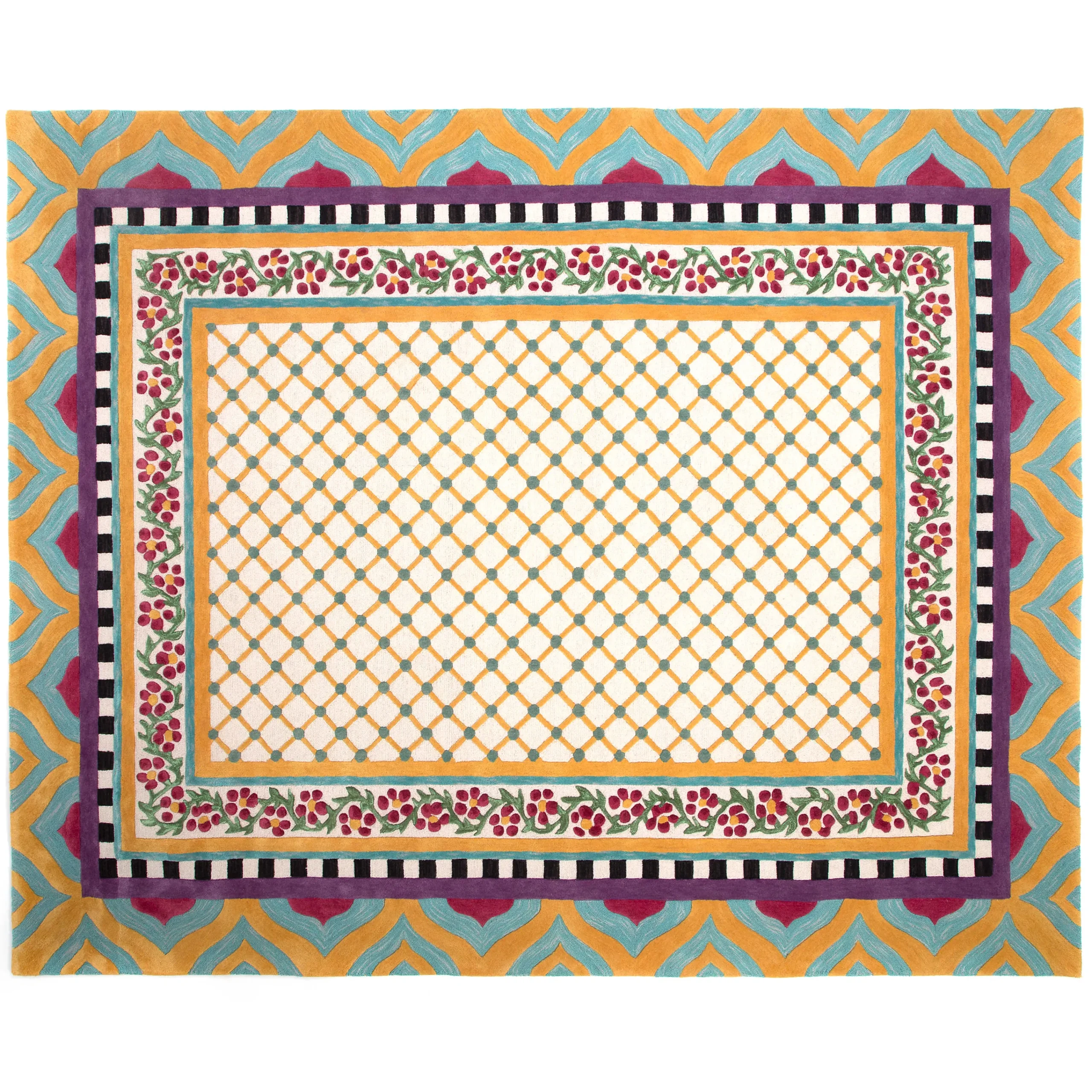 Hitchcock Field Rug - 8' X 10'|MacKenzie-Childs Best
