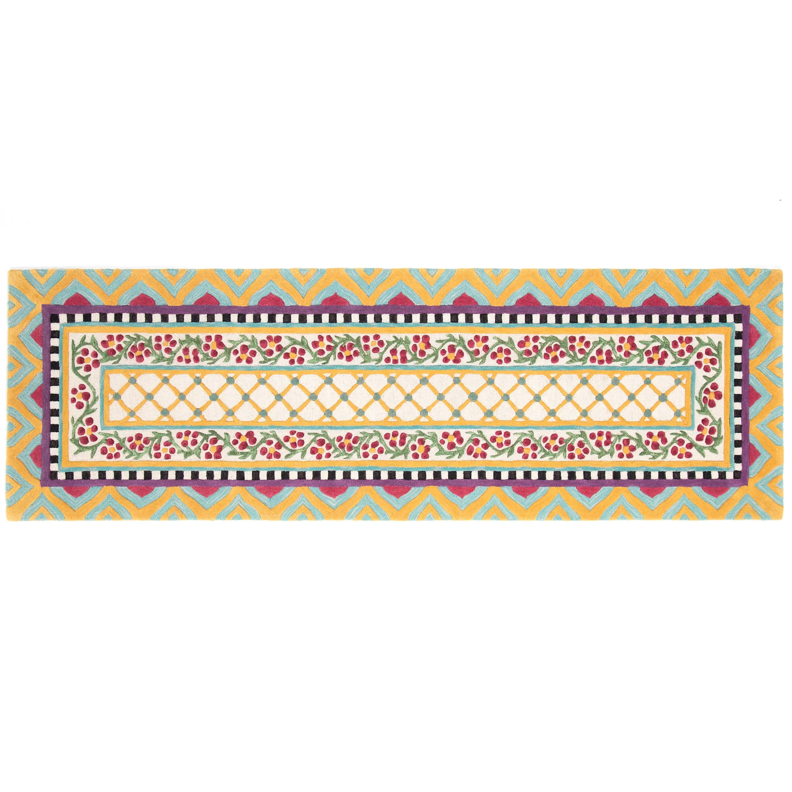Hitchcock Field Rug - 2'6" X 8' Runner|MacKenzie-Childs Outlet