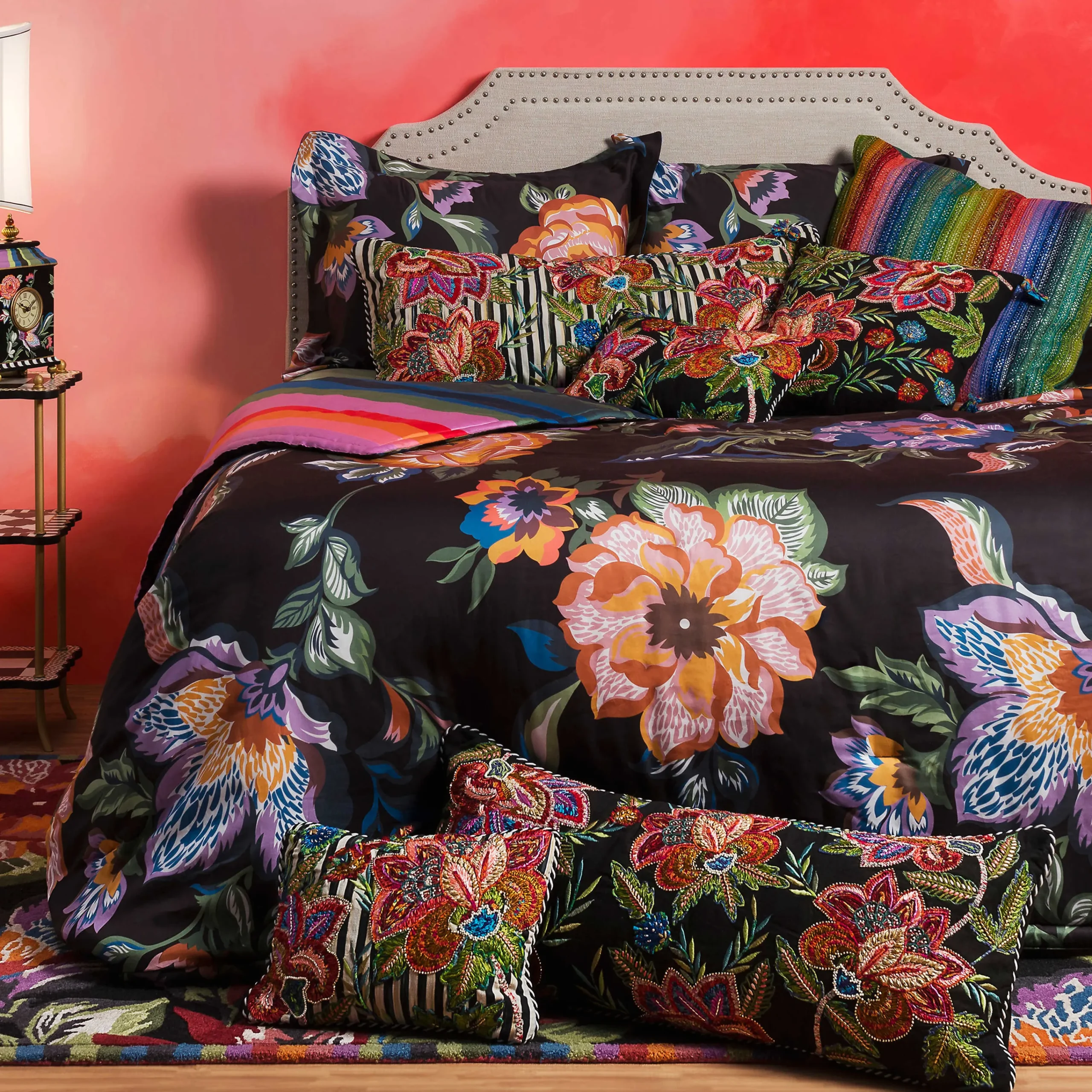 Jaipur Multi Stripe Pillow|MacKenzie-Childs New