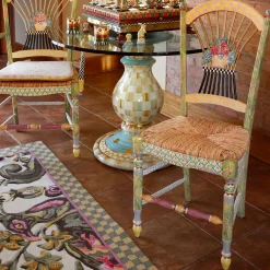 Light Flower Basket Side Chair|MacKenzie-Childs New