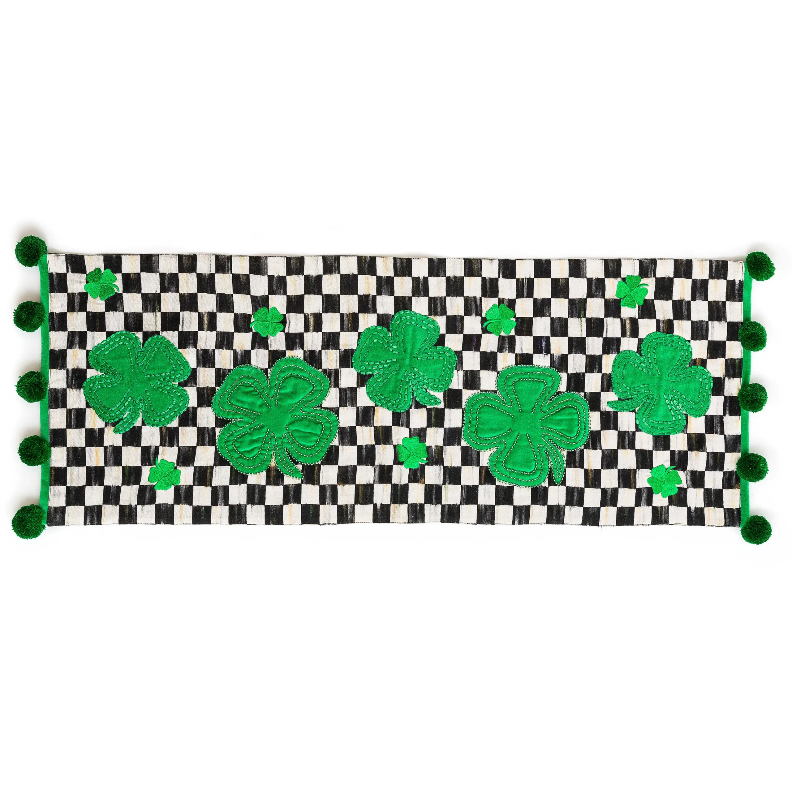 Lucky Clover Table Runner|MacKenzie-Childs Hot
