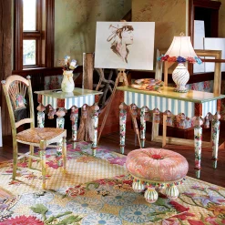 Marble Side Table|MacKenzie-Childs Discount