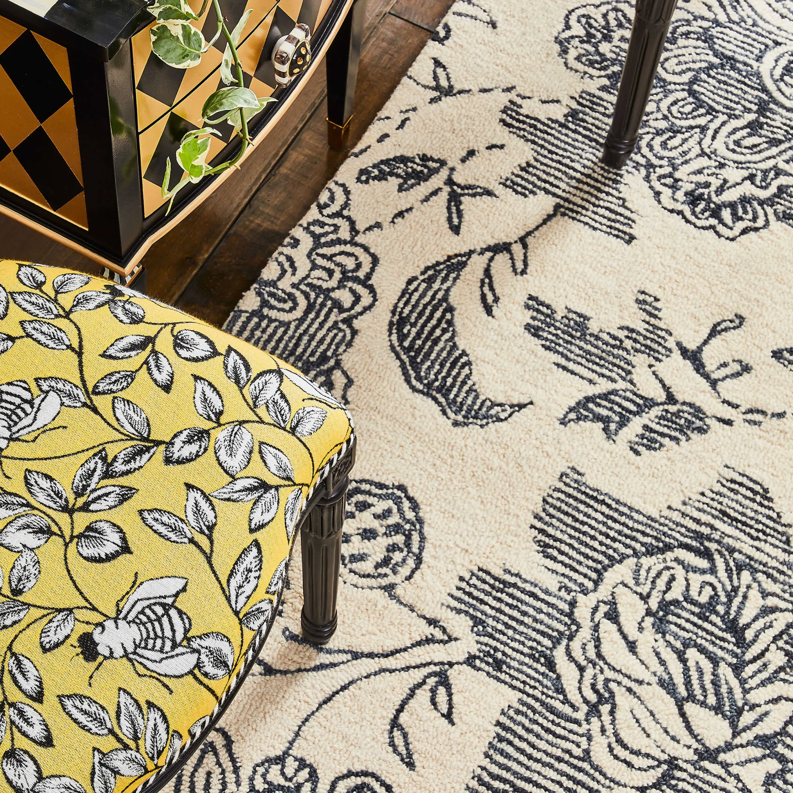 Marquee Floral Rug - 5' X 8'|MacKenzie-Childs Discount