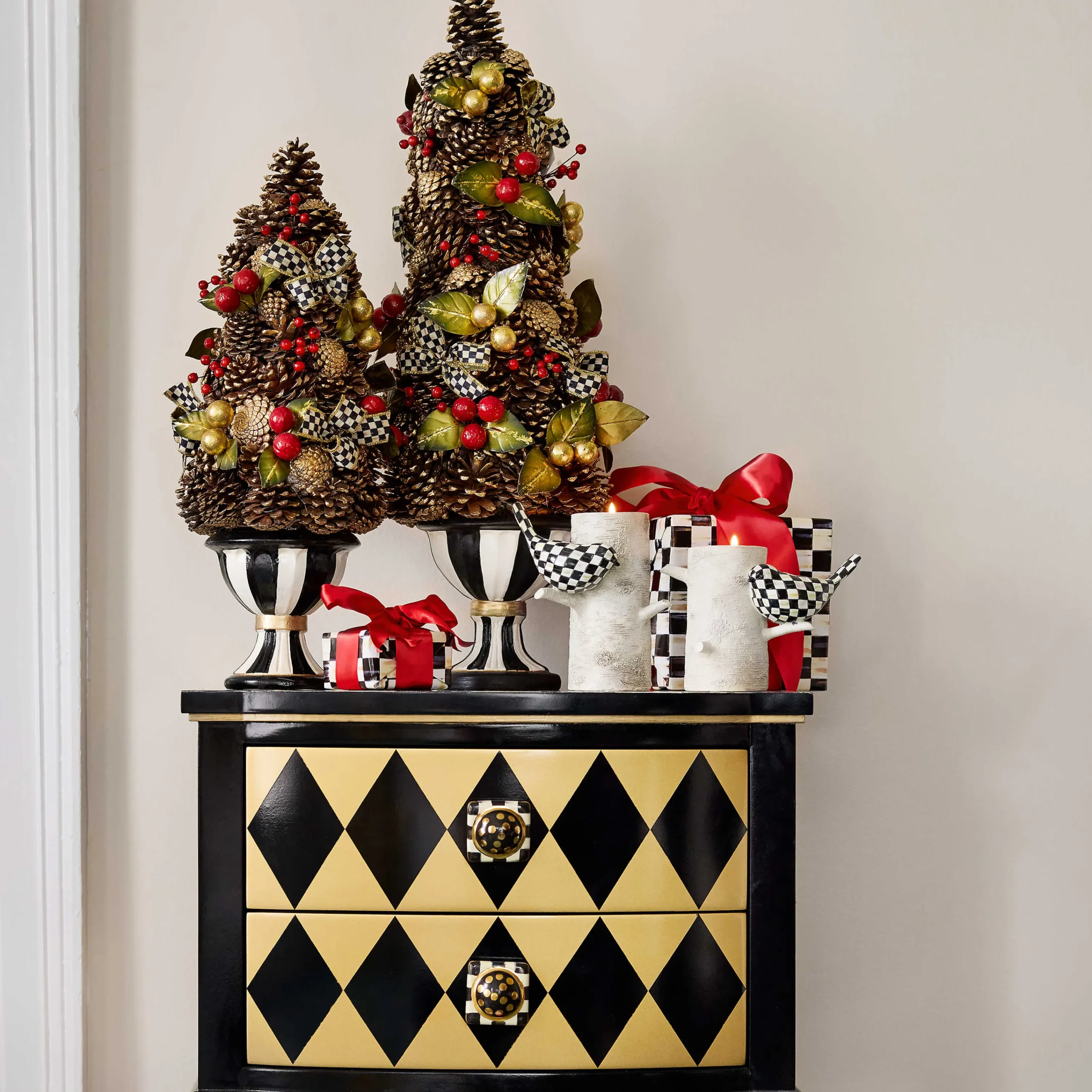 Masquerade Accent Chest|MacKenzie-Childs