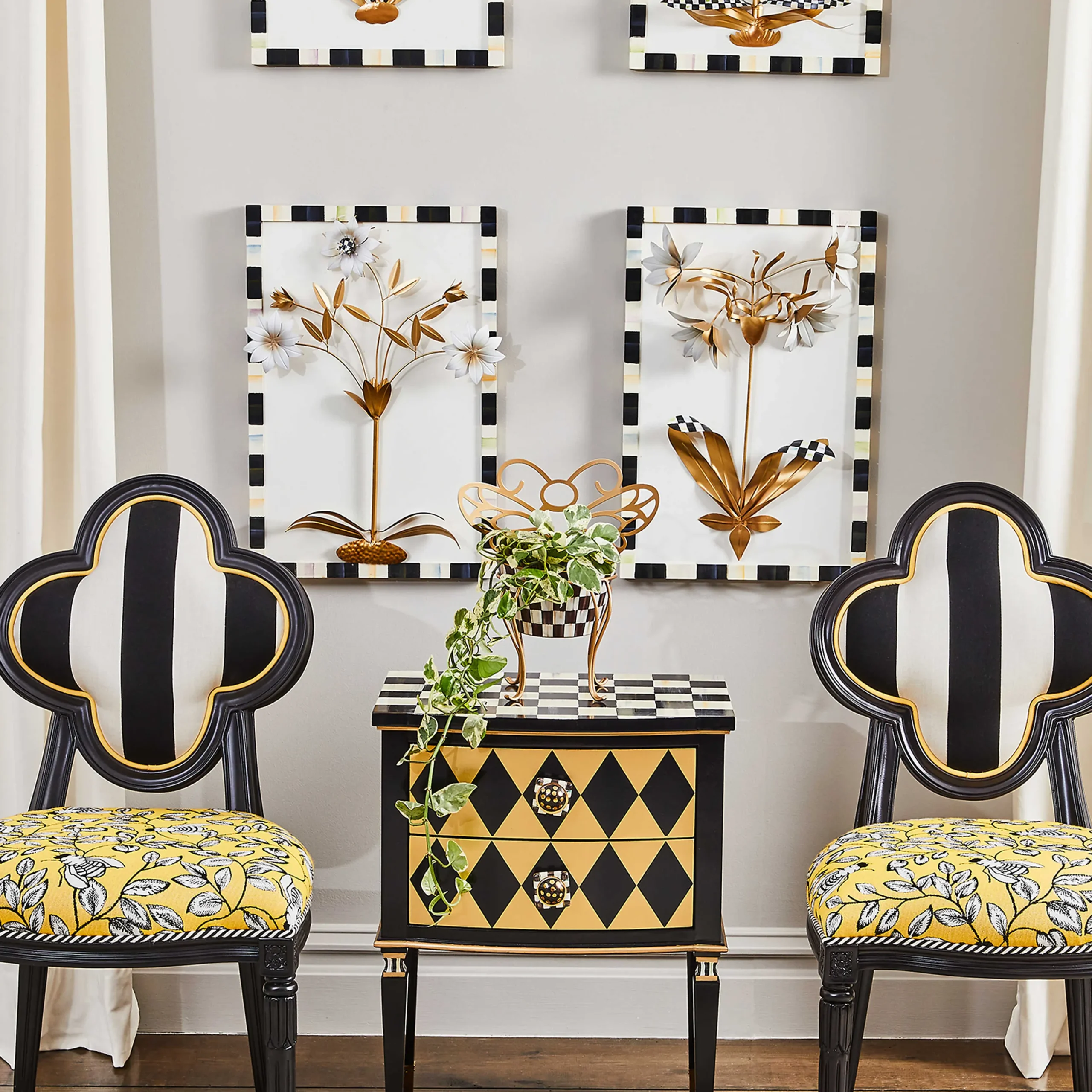 Masquerade Accent Chest|MacKenzie-Childs