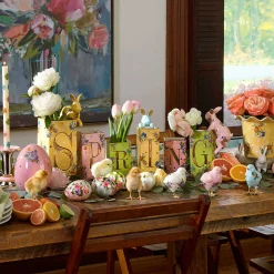 Mod Flower Dinner Candles – Pastel – Set Of 2|MacKenzie-Childs Outlet