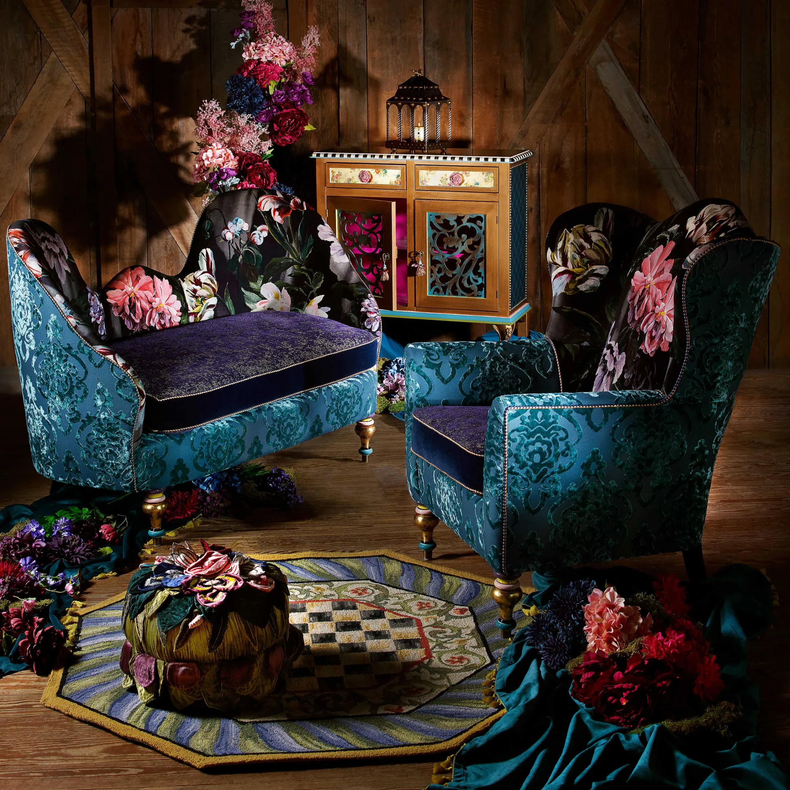 Moonlight Garden Chest|MacKenzie-Childs Hot