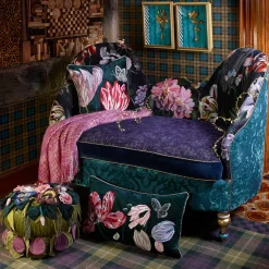 Moonlight Garden Footstool|MacKenzie-Childs Sale