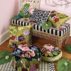 Moonlight Garden Pillow|MacKenzie-Childs Discount