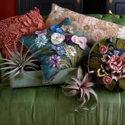 Moonlight Garden Pillow|MacKenzie-Childs Discount