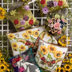 Moonlight Garden Pillow|MacKenzie-Childs Discount