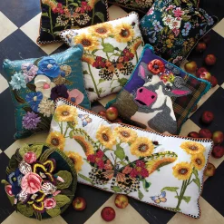 Moonlight Garden Pillow|MacKenzie-Childs Discount