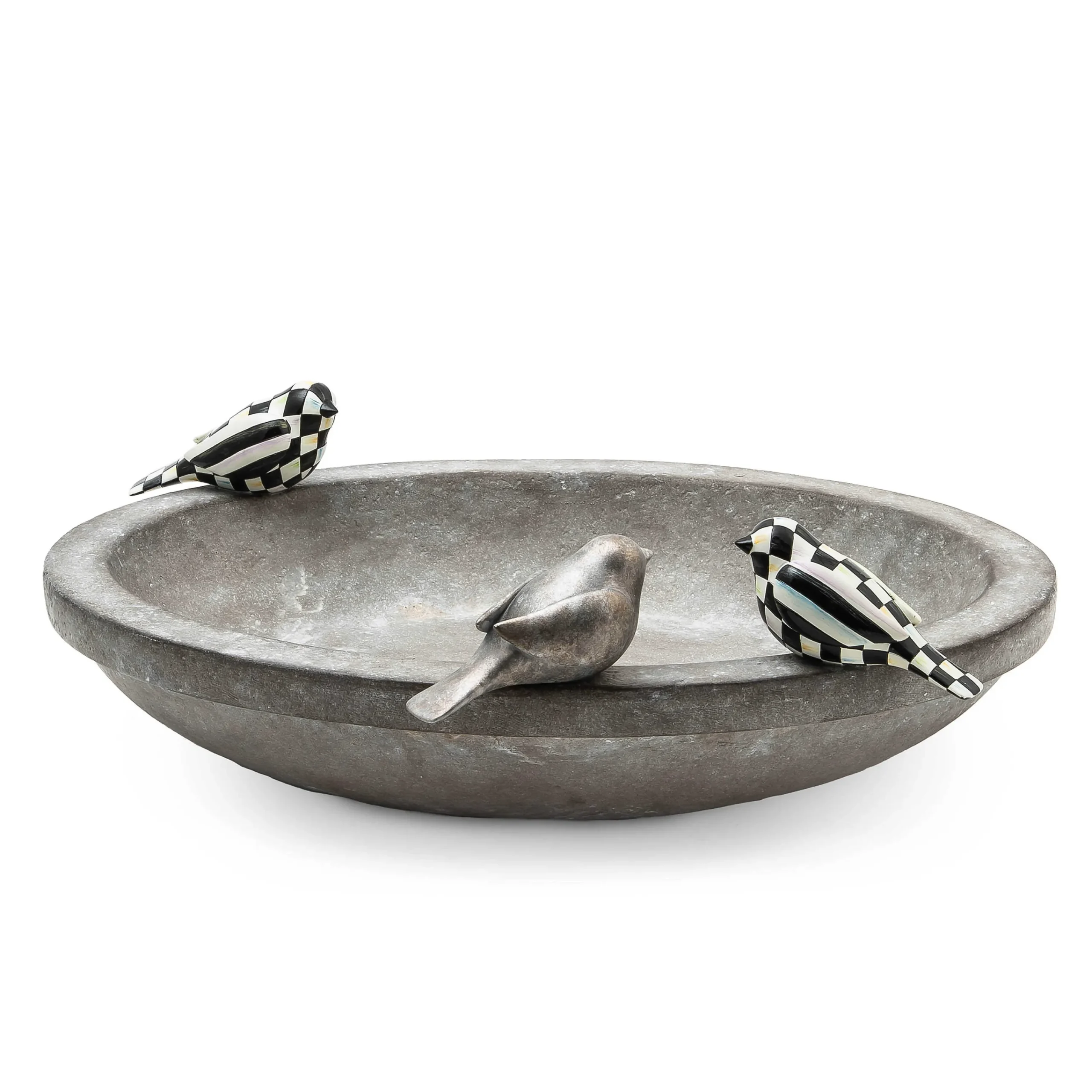 Naturals Bird Bath|MacKenzie-Childs