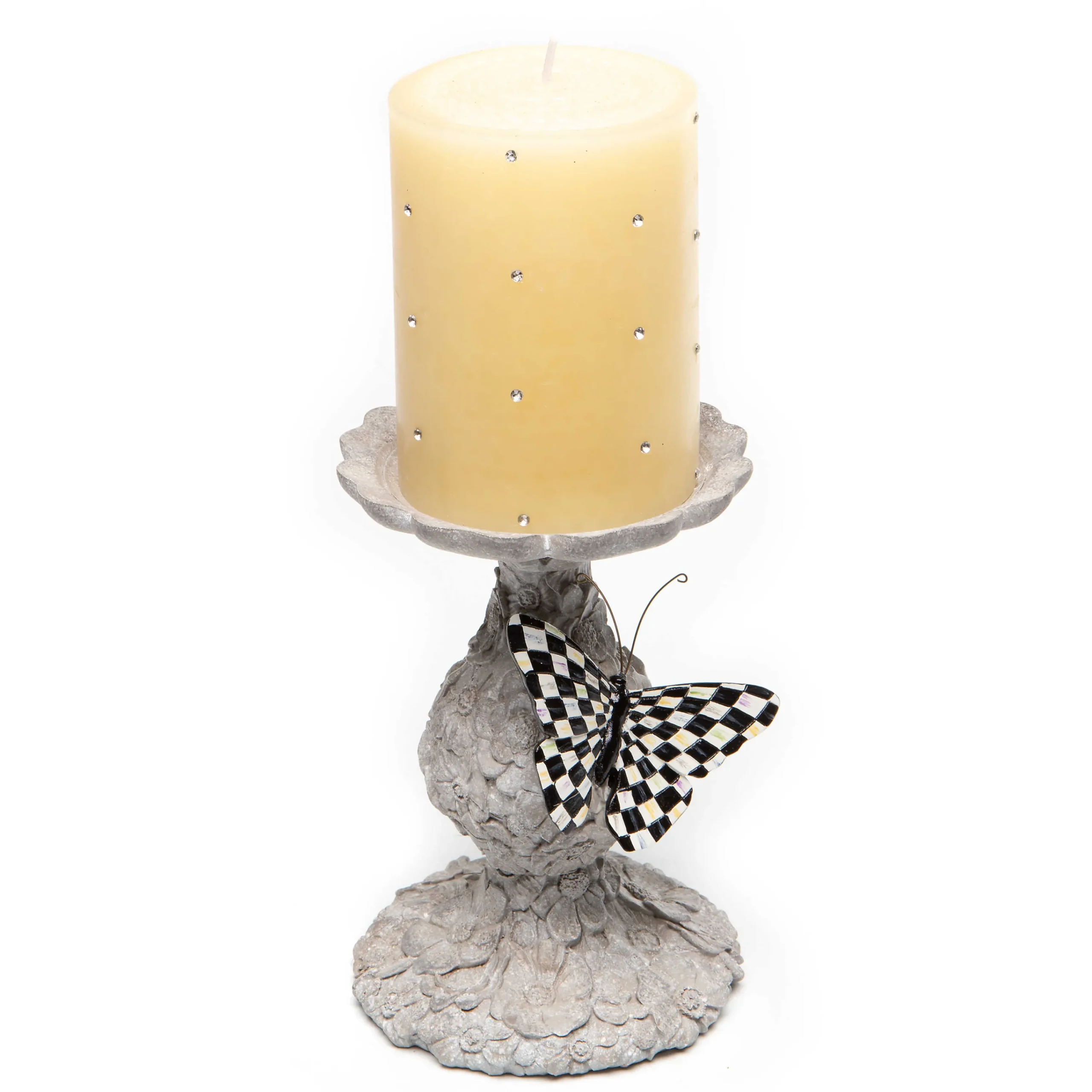 Naturals Pillar Candle Holder - Short|MacKenzie-Childs Best