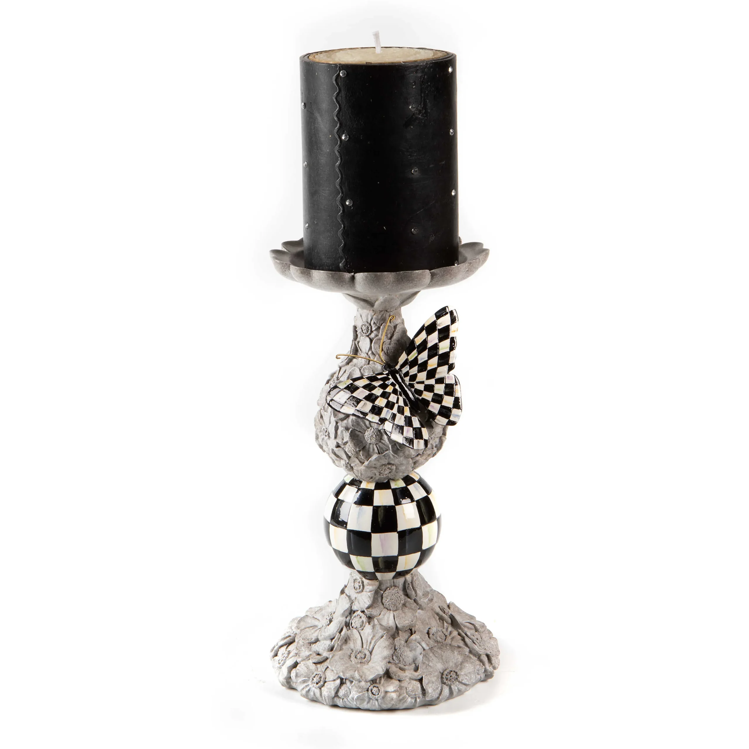 Naturals Pillar Candle Holder - Tall|MacKenzie-Childs Online