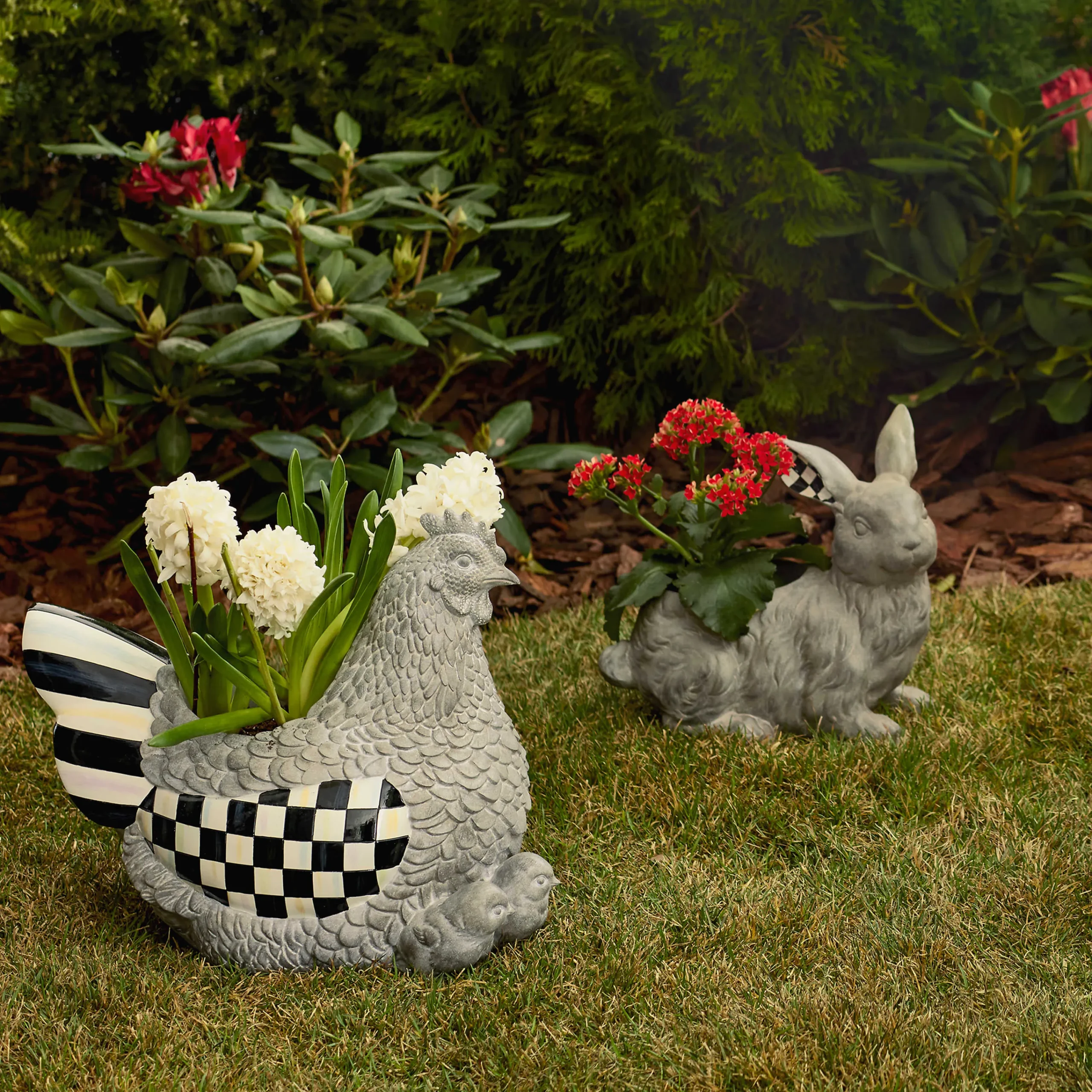 Naturals Resting Rabbit Planter|MacKenzie-Childs Clearance