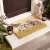 Nesting Bunny Entrance Mat|MacKenzie-Childs Discount