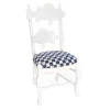 Outdoor Fish Chair - Royal Check|MacKenzie-Childs Sale