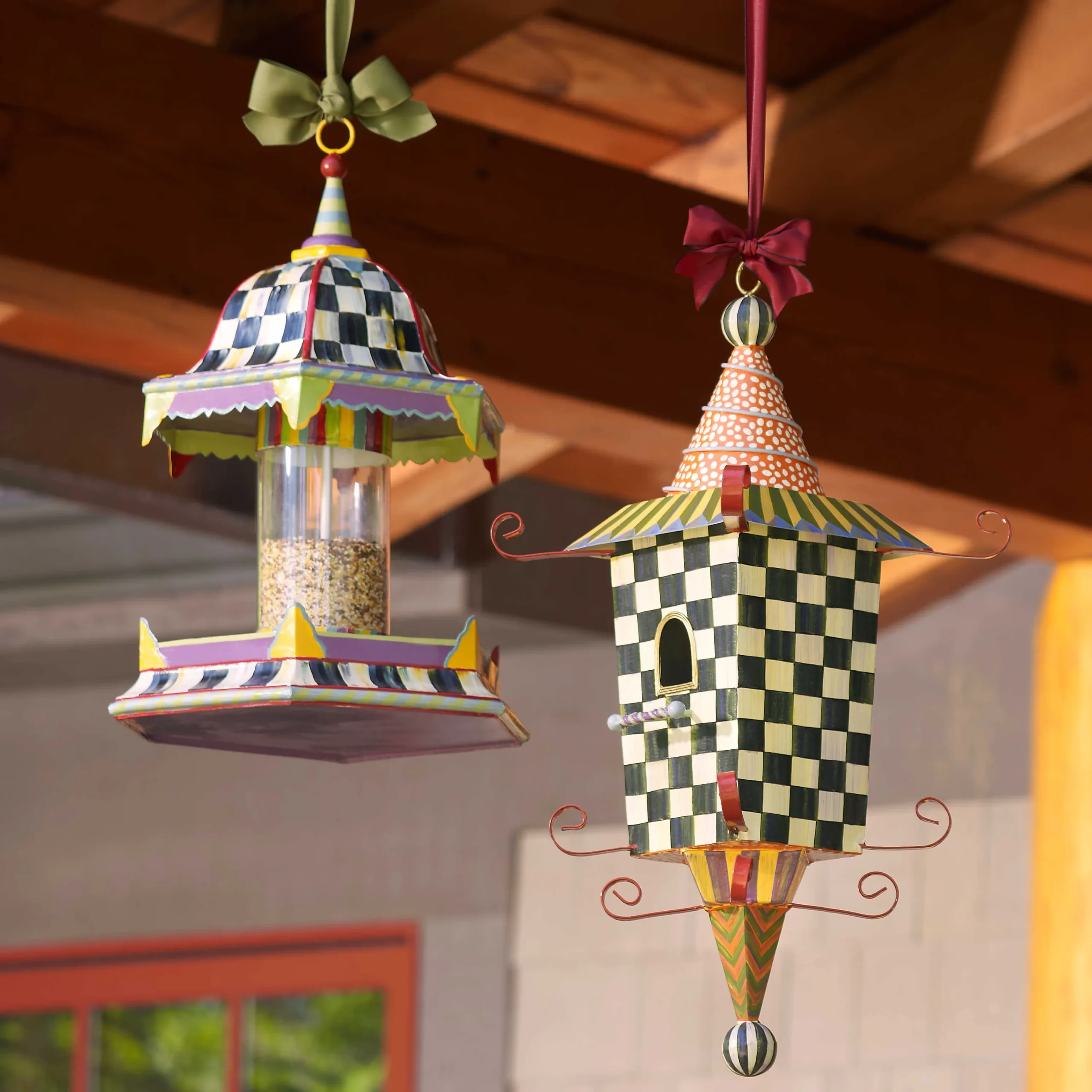 Pagoda Birdhouse|MacKenzie-Childs Clearance