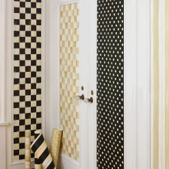 Parchment Check Wallpaper|MacKenzie-Childs Best