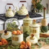 Parchment Check Wood Paper Towel Holder|MacKenzie-Childs New