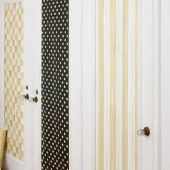 Parchment Stripe Wallpaper|MacKenzie-Childs Discount