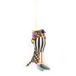 Patience Brewster Carl Crow Candle Holder|MacKenzie-Childs