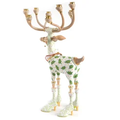 Patience Brewster Dash Away Vixen Reindeer Candelabra|MacKenzie-Childs Best