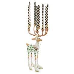 Patience Brewster Dash Away Vixen Reindeer Candelabra|MacKenzie-Childs Best
