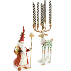 Patience Brewster Dash Away Vixen Reindeer Candelabra|MacKenzie-Childs Best