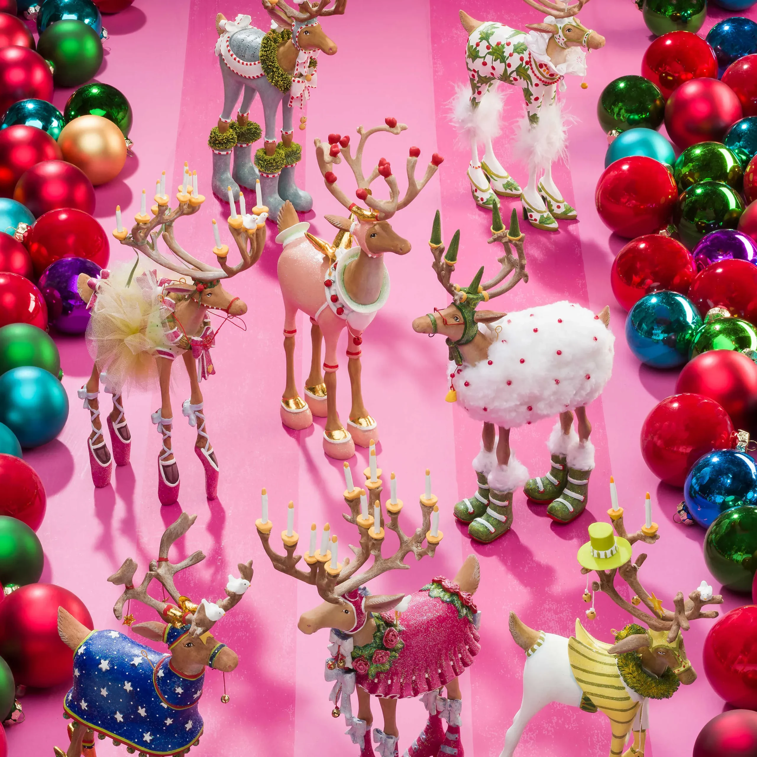 Patience Brewster Dash Away Donna Reindeer Figure|MacKenzie-Childs Online