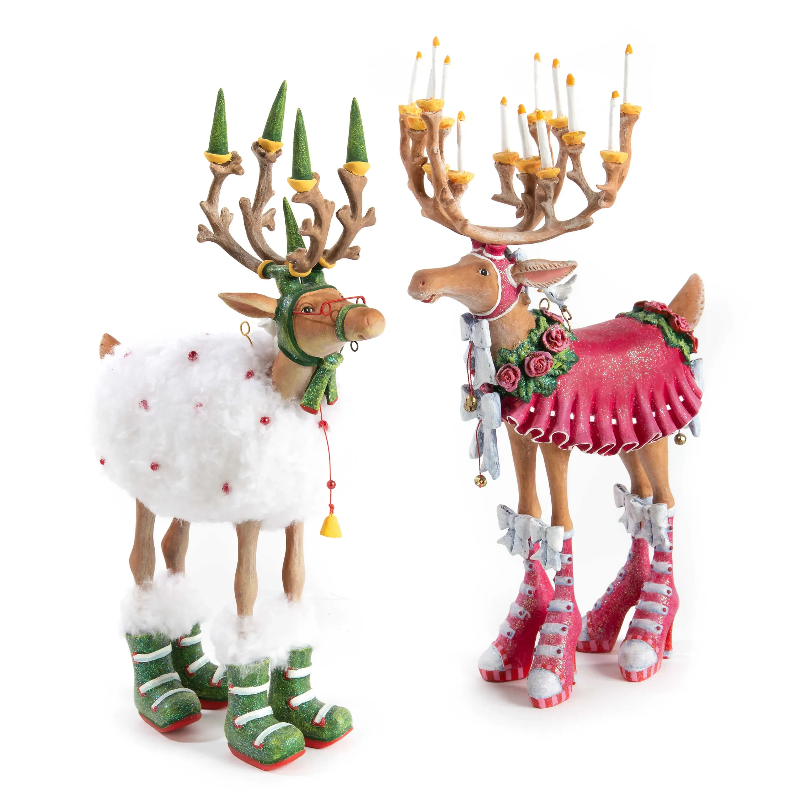 Patience Brewster Dash Away Donna Reindeer Figure|MacKenzie-Childs Online