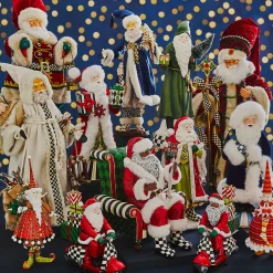 Patience Brewster Dash Away Red Mrs. Santa Figure|MacKenzie-Childs New