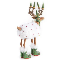 Patience Brewster Dash Away Blitzen Reindeer Figure|MacKenzie-Childs