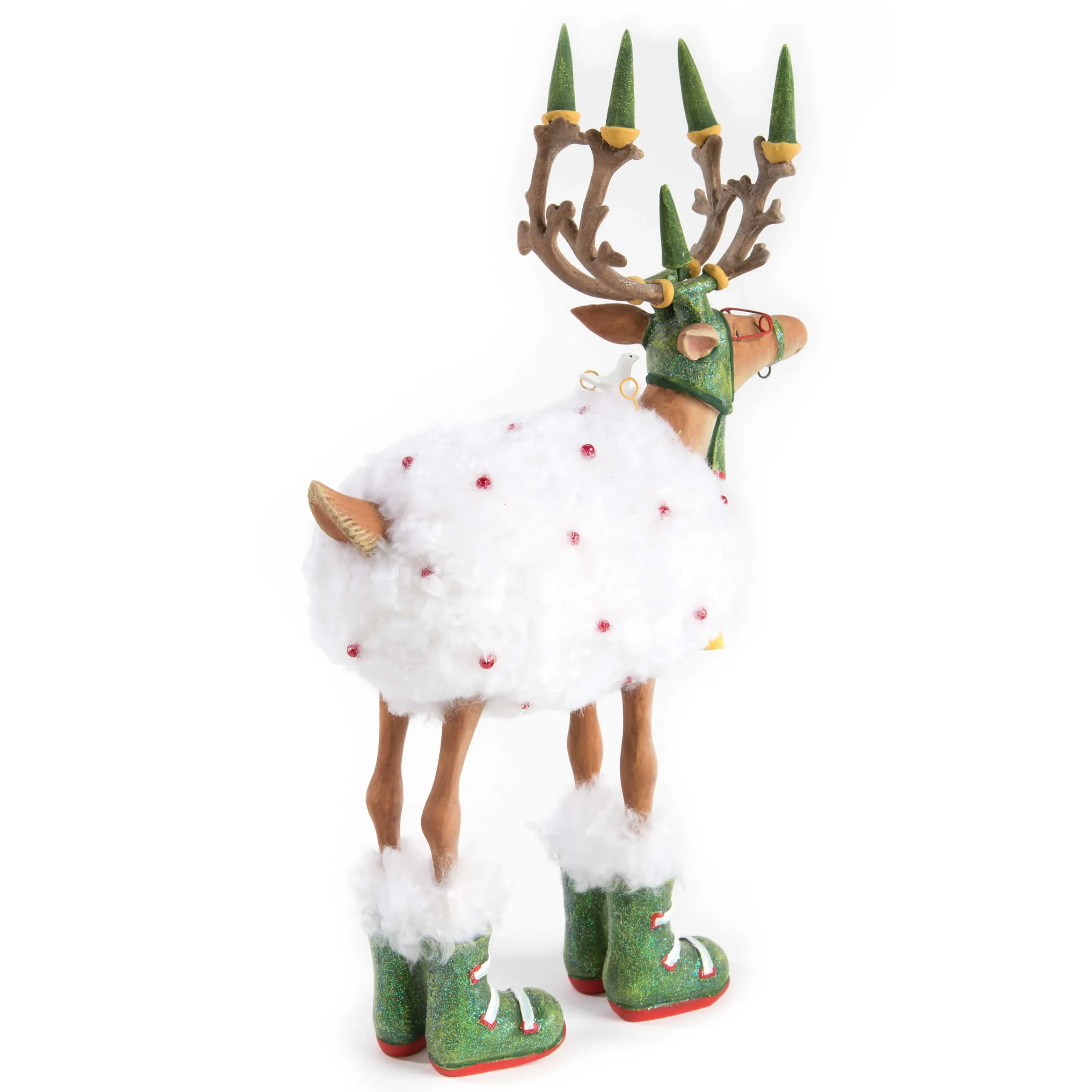 Patience Brewster Dash Away Blitzen Reindeer Figure|MacKenzie-Childs