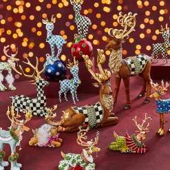 Patience Brewster Dash Away Comet Reindeer Figure|MacKenzie-Childs Best