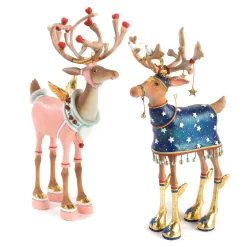 Patience Brewster Dash Away Comet Reindeer Figure|MacKenzie-Childs Best