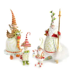 Patience Brewster Dash Away Candlelight Santa Figure|MacKenzie-Childs Online