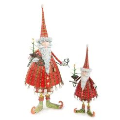 Patience Brewster Dash Away Dashing Santa Figure|MacKenzie-Childs Online