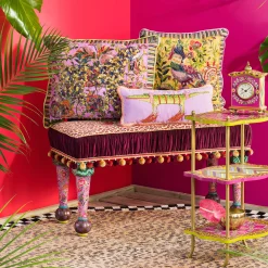 Patience Brewster Gloria Alligator Lumbar Pillow|MacKenzie-Childs Hot