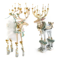 Patience Brewster Moonbeam Dasher Reindeer Figure|MacKenzie-Childs Hot