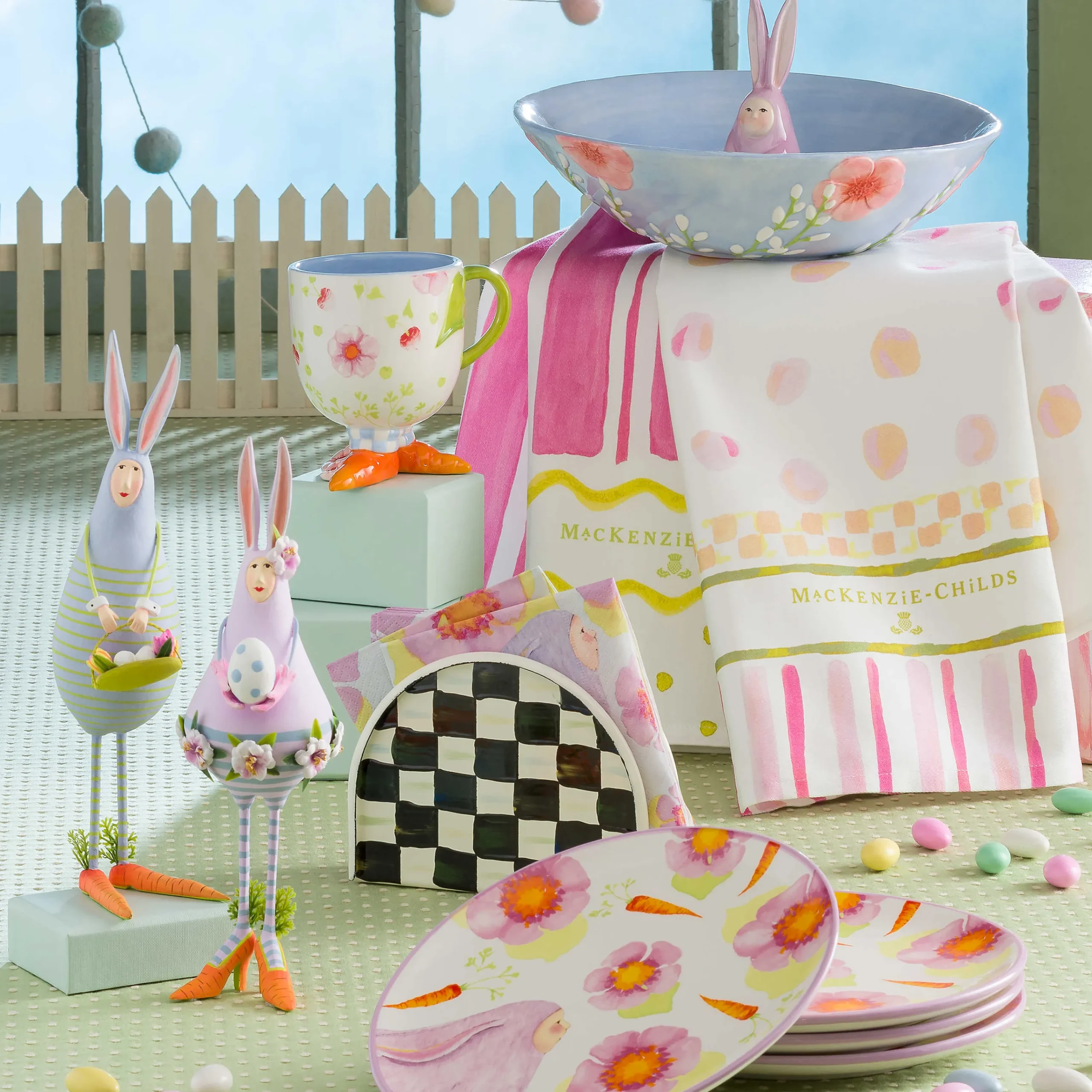 Patience Brewster Mr. Rabbit Figure|MacKenzie-Childs Discount