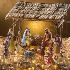 Patience Brewster Nativity Calf Figures|MacKenzie-Childs New