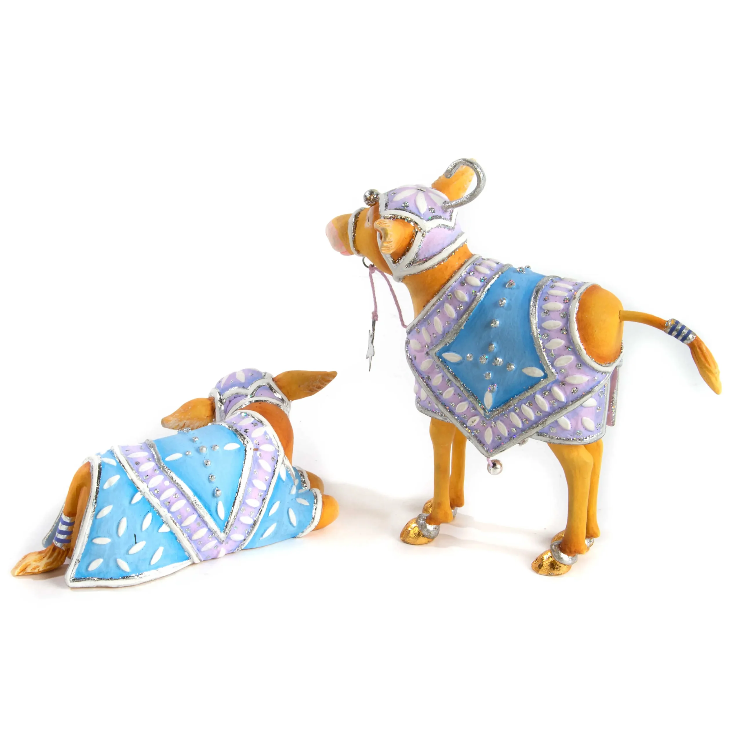 Patience Brewster Nativity Calf Figures|MacKenzie-Childs New